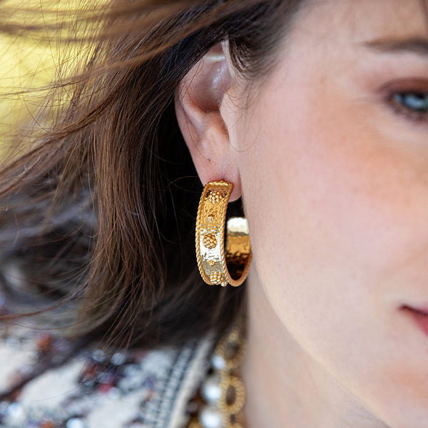 Faithy Jewels Large Teardrop Earring ~ Gold – Show Me Your Mumu
